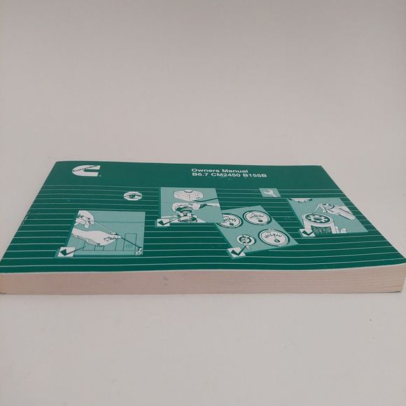 Cummins Owner's Manual B6.7 CM2450 B155B 2020 Edition Engine Maintenance Parts - Picture 16 of 16